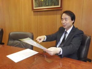 内野　取締役総務部長　