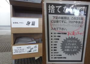 分別を分かりやすく表示